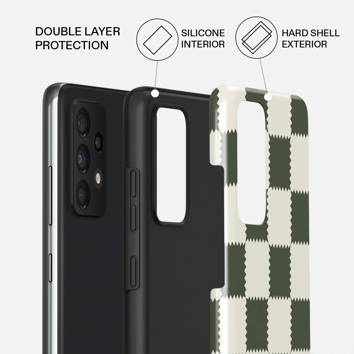 Retro Grid - Samsung Galaxy A72 4G / 5G Case - Image 6
