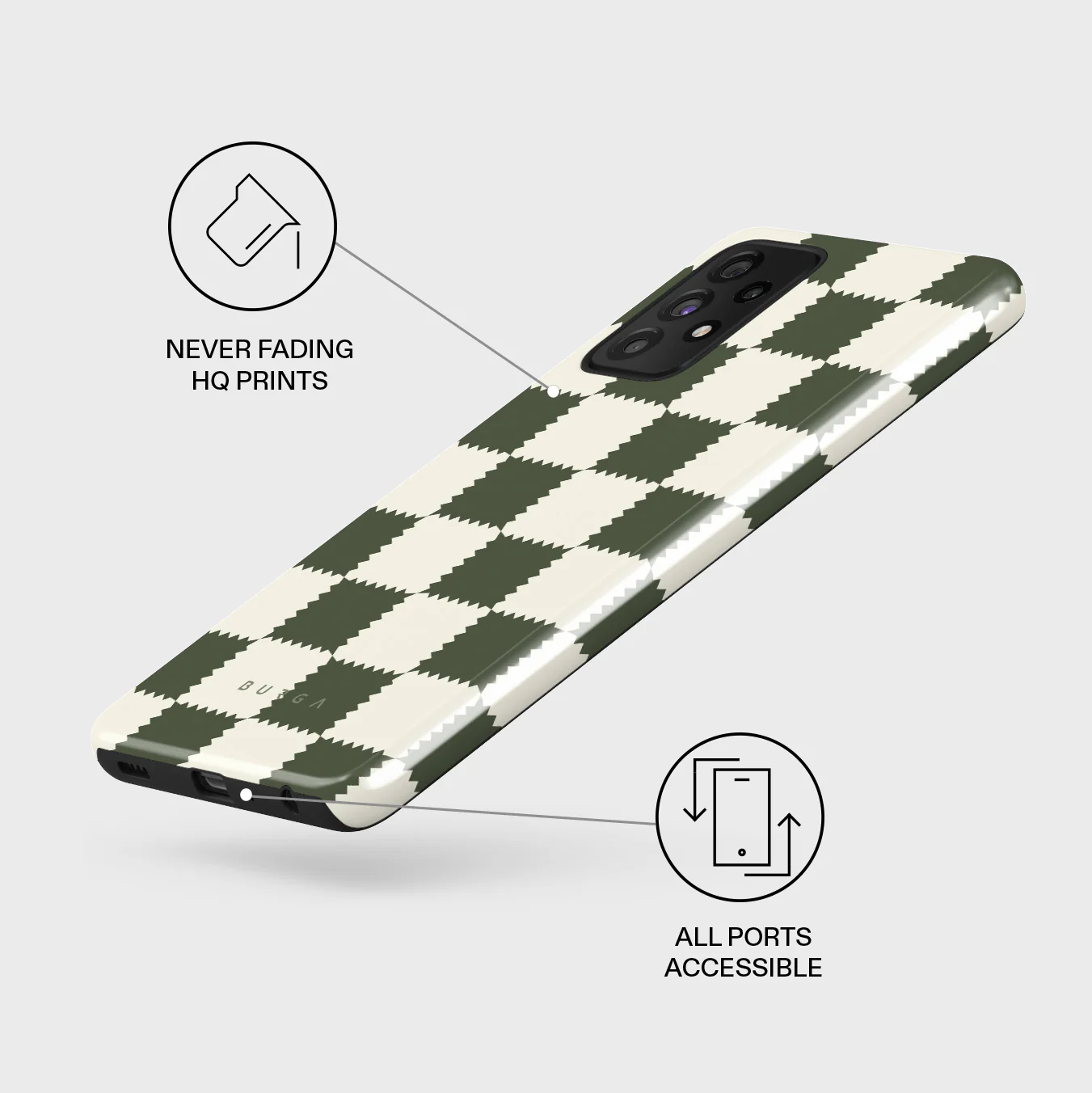 Retro Grid - Samsung Galaxy A72 4G / 5G Case - Image 7