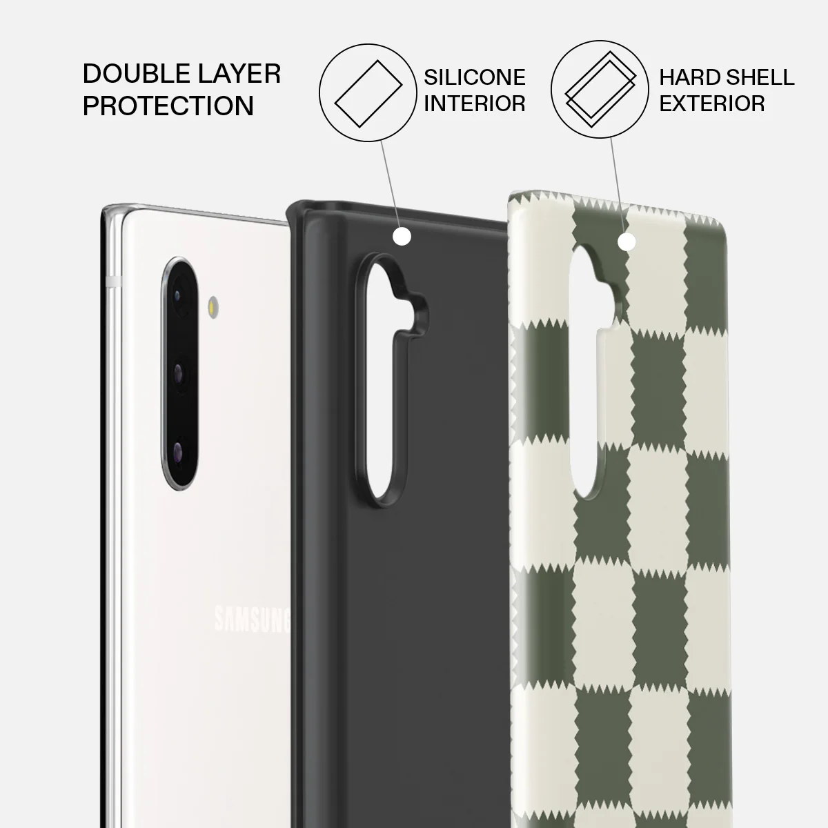 Retro Grid - Samsung Galaxy Note 10 Case - Image 6