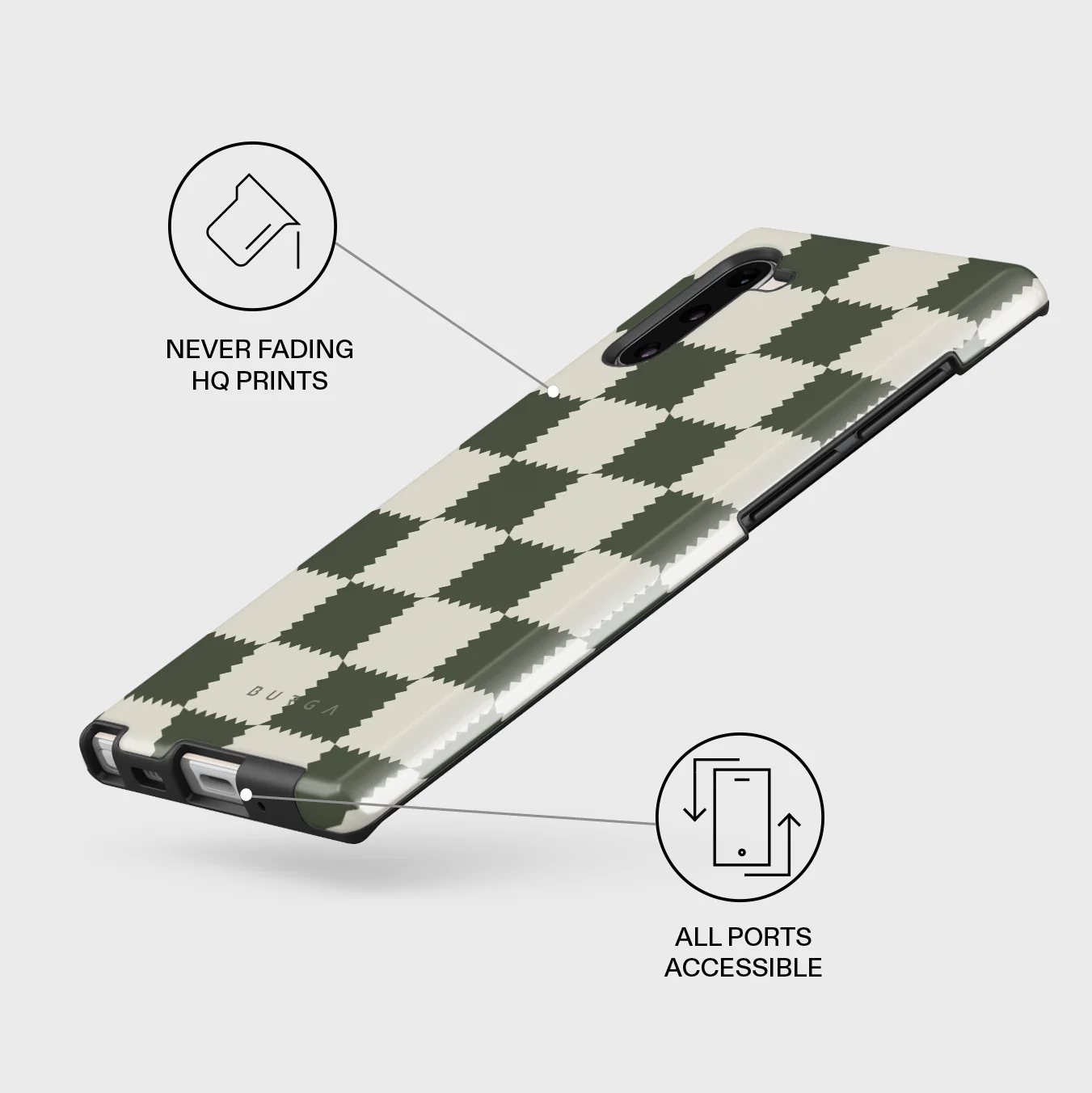 Retro Grid - Samsung Galaxy Note 10 Case - Image 7