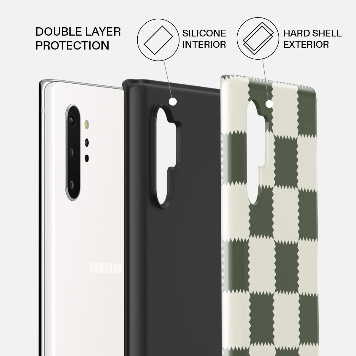 Retro Grid - Samsung Galaxy Note 10 Plus Case - Image 6