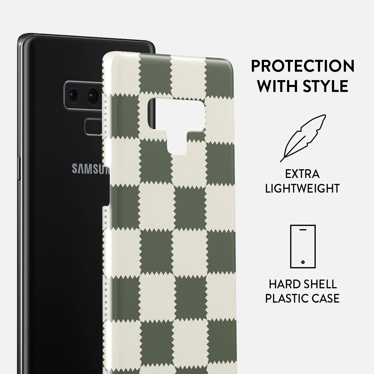 Retro Grid - Samsung Galaxy Note 9 Case - Image 2