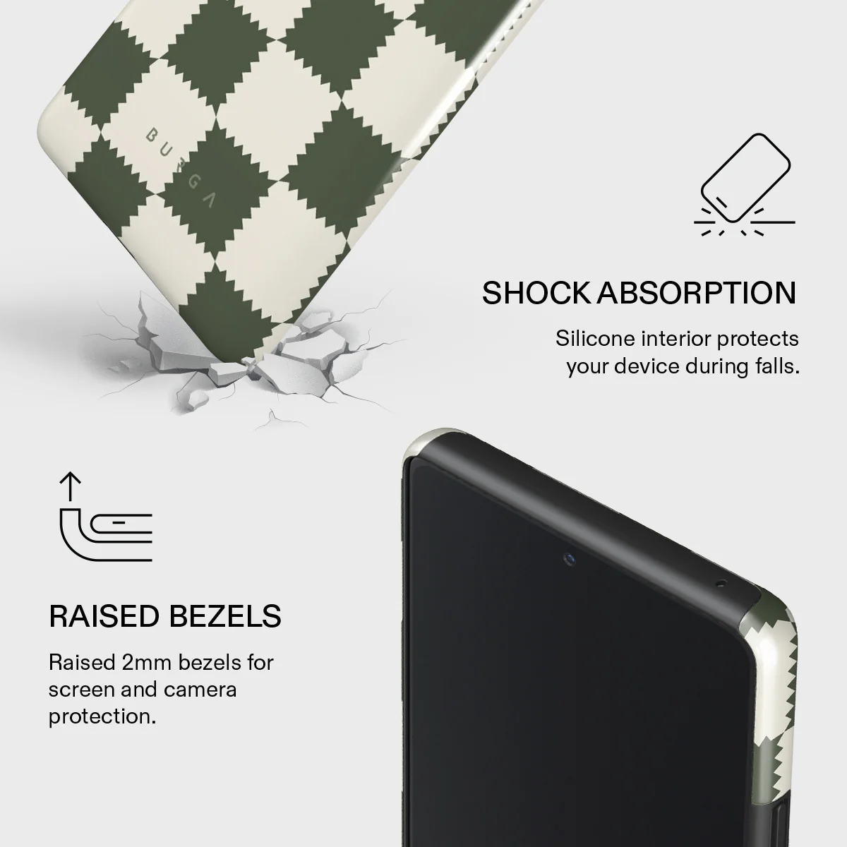 Retro Grid - Samsung Galaxy S10 Lite Case - Image 4