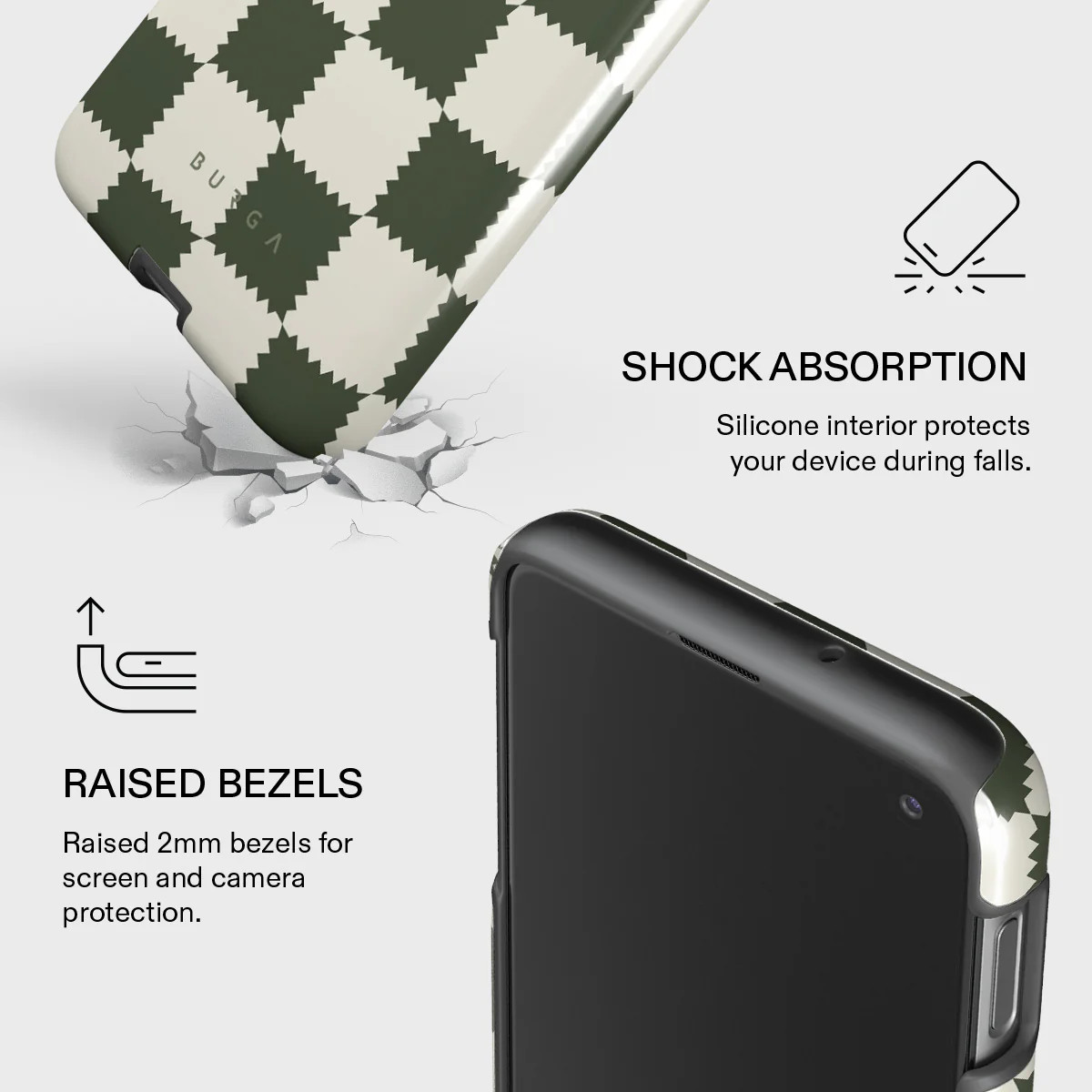 Retro Grid - Samsung Galaxy S10E Case - Image 4