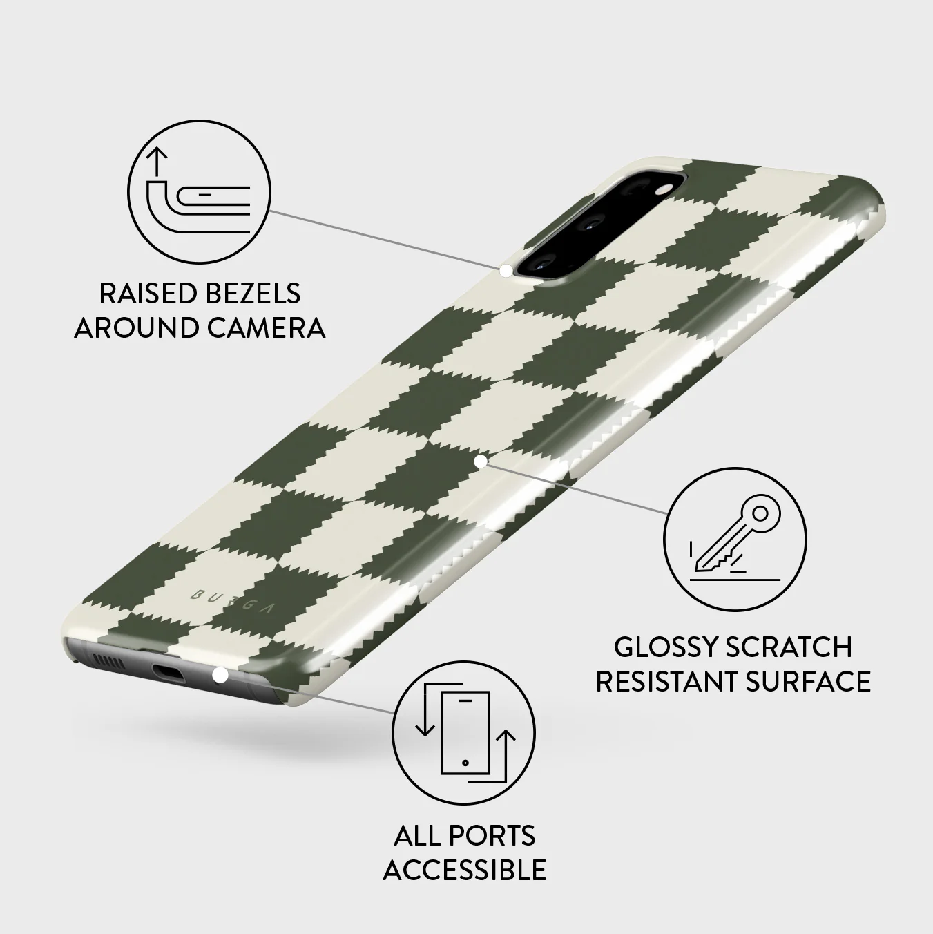 Retro Grid - Samsung Galaxy S20 4G / 5G Case - Image 3