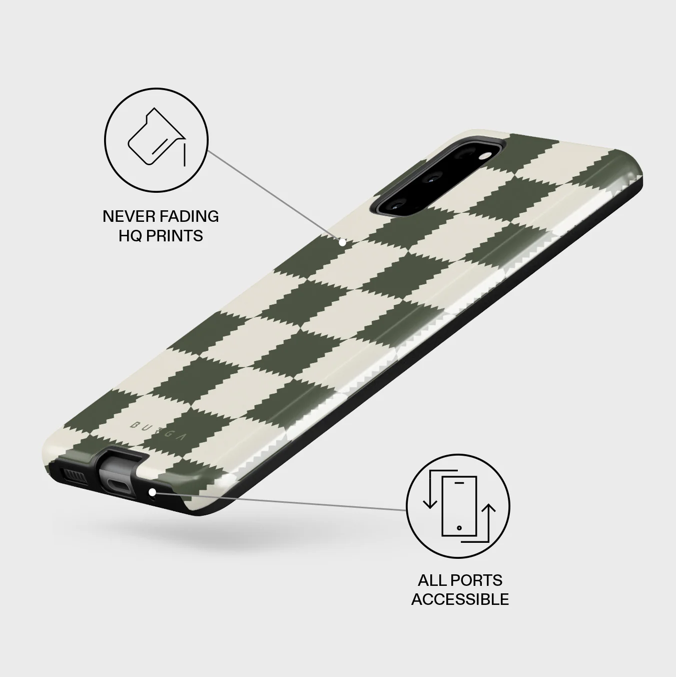 Retro Grid - Samsung Galaxy S20 FE 4G / 5G Case - Image 3
