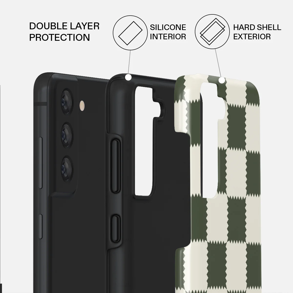 Retro Grid - Samsung Galaxy S21 FE Case - Image 2