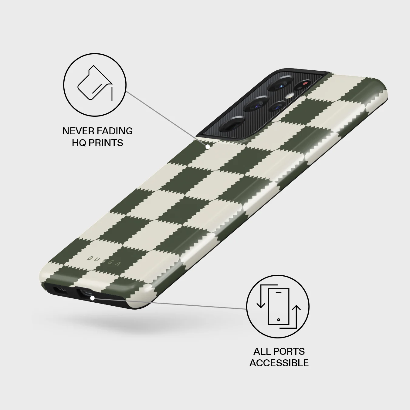 Retro Grid - Samsung Galaxy S21 Ultra Case - Image 7