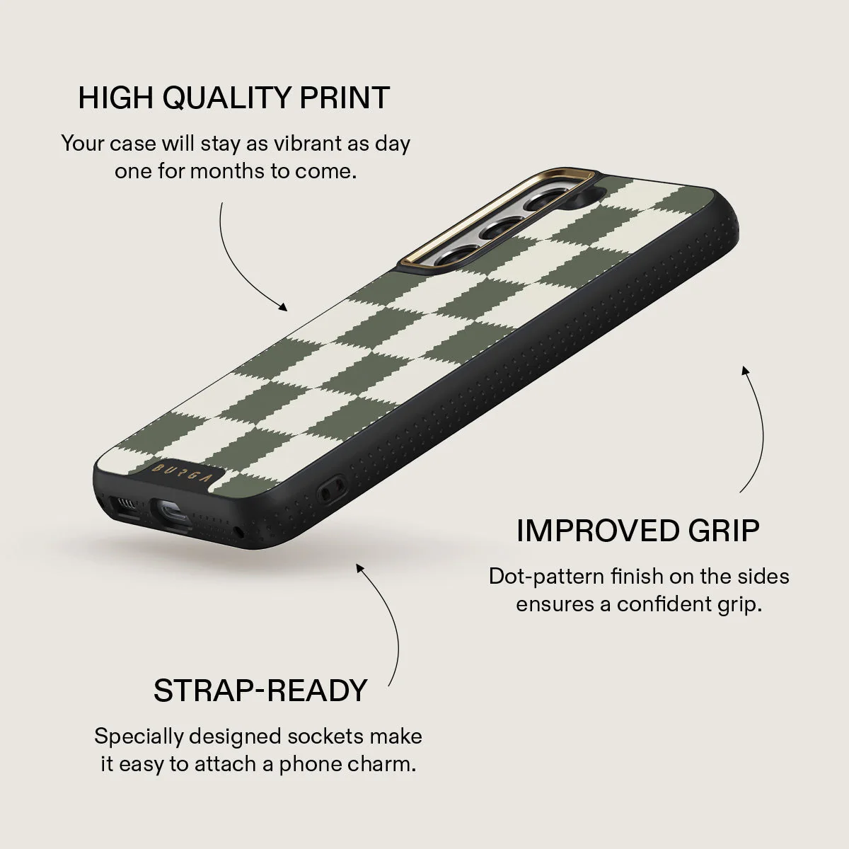 Retro Grid - Samsung Galaxy S22 Case - Image 9