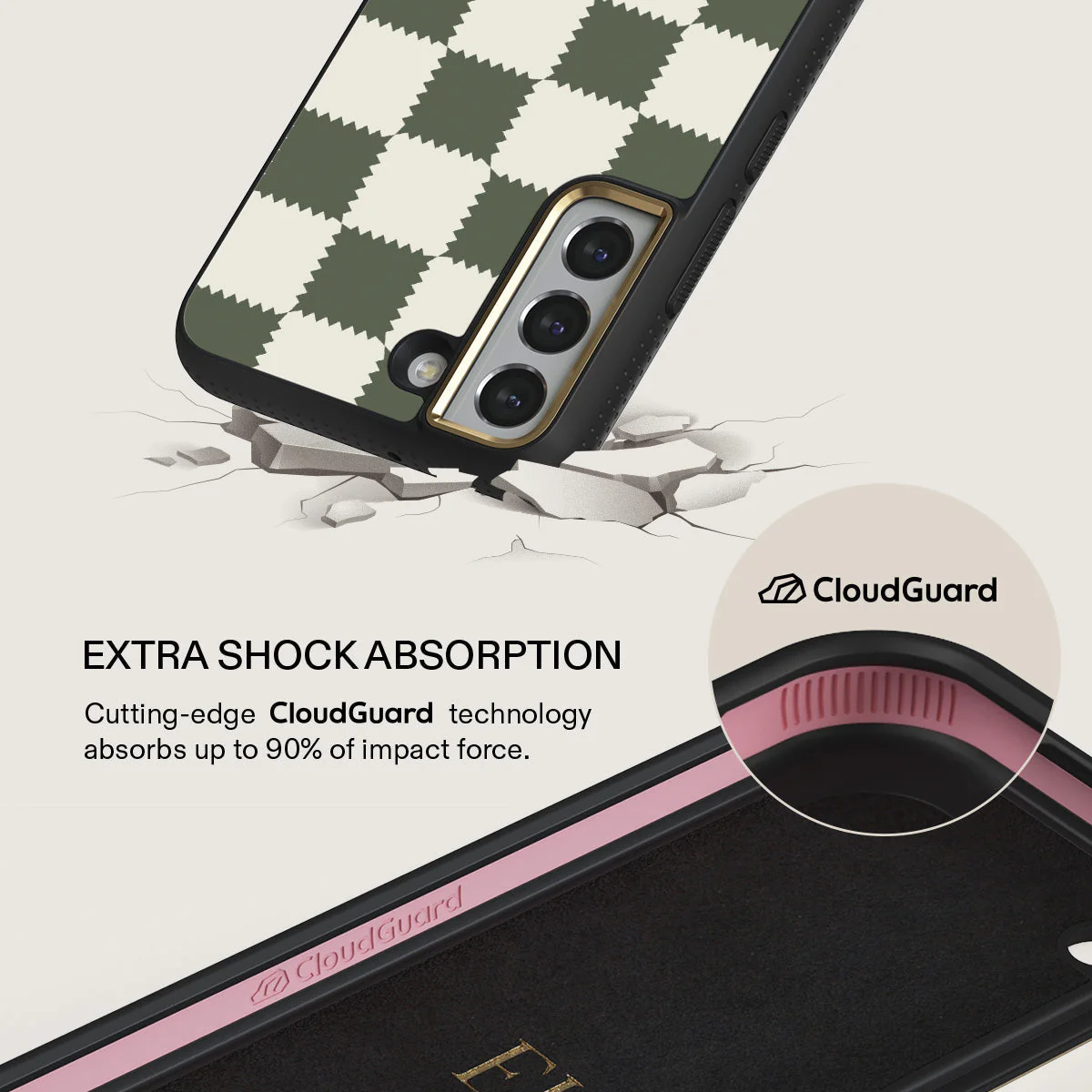 Retro Grid - Samsung Galaxy S22 Plus Case - Image 7