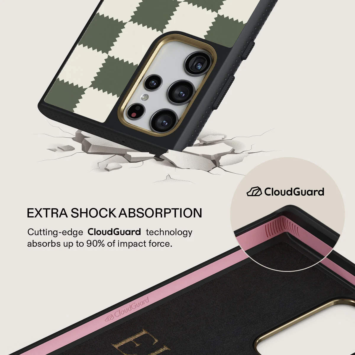 Retro Grid - Samsung Galaxy S22 Ultra Case - Image 7