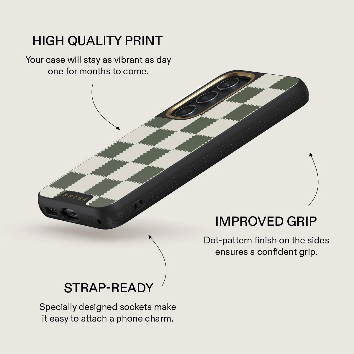 Retro Grid - Samsung Galaxy S23 Case - Image 9