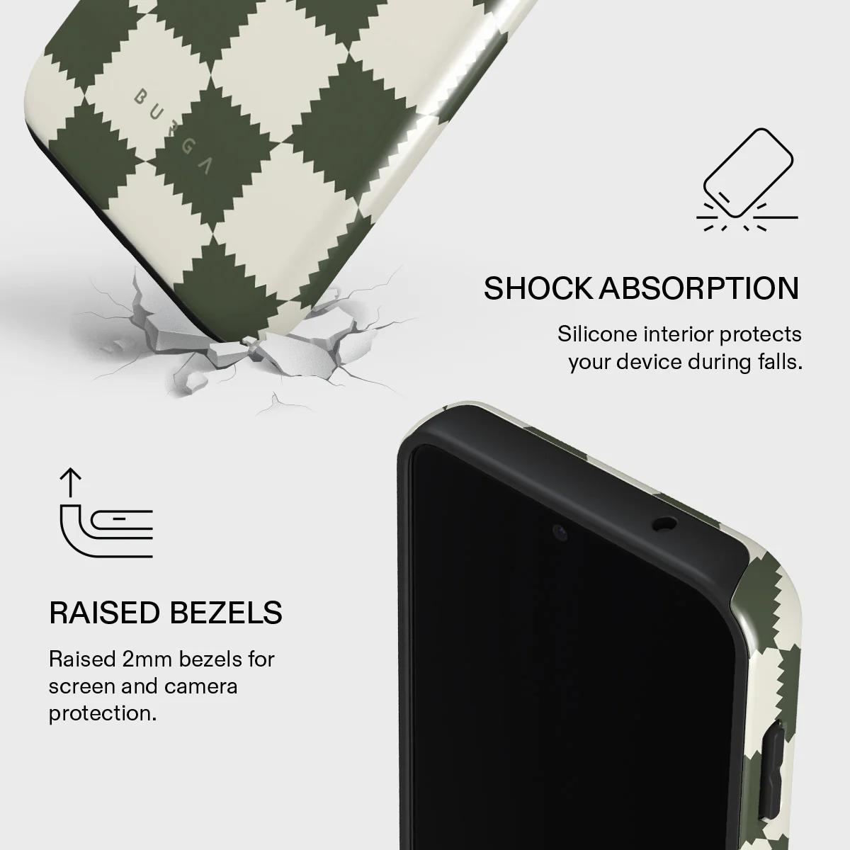Retro Grid - Samsung Galaxy S23 FE Case - Image 4