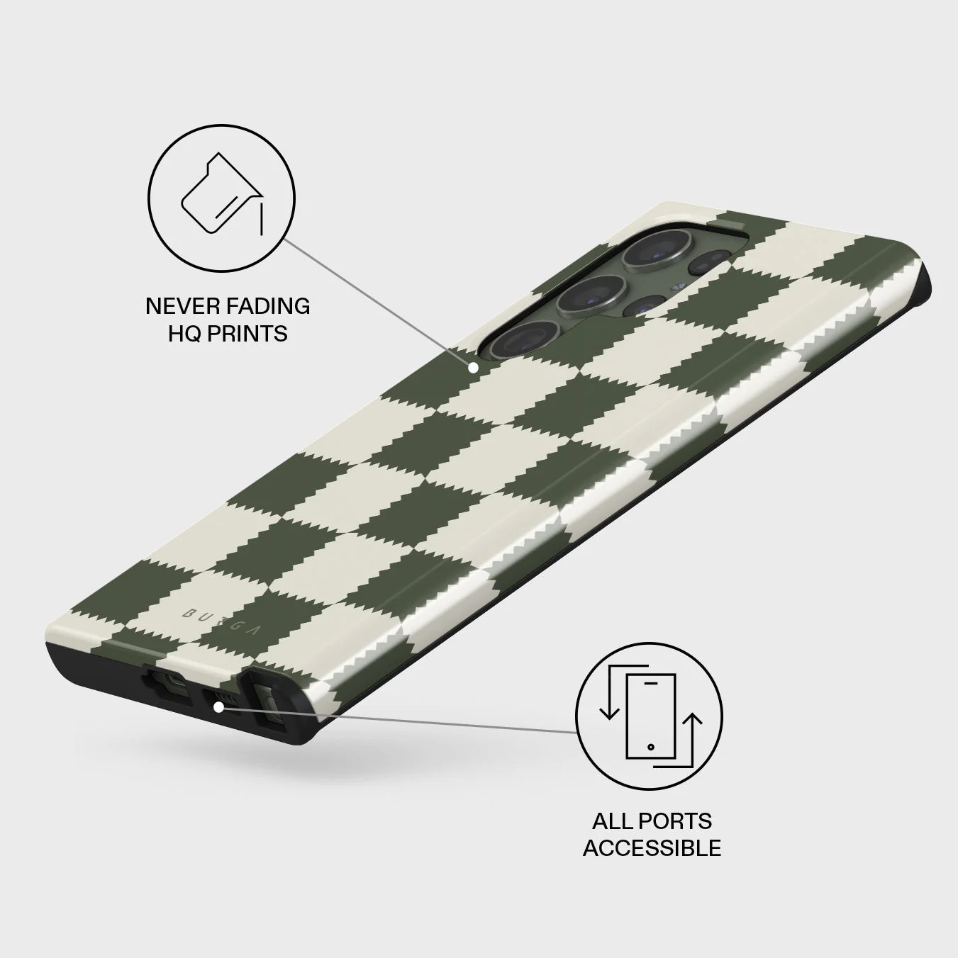 Retro Grid - Samsung Galaxy S23 Ultra Case - Image 3