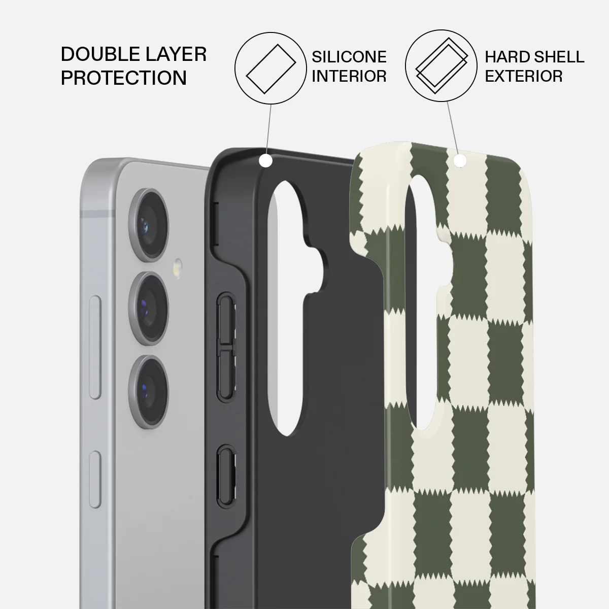 Retro Grid - Samsung Galaxy S24 FE Case - Image 2