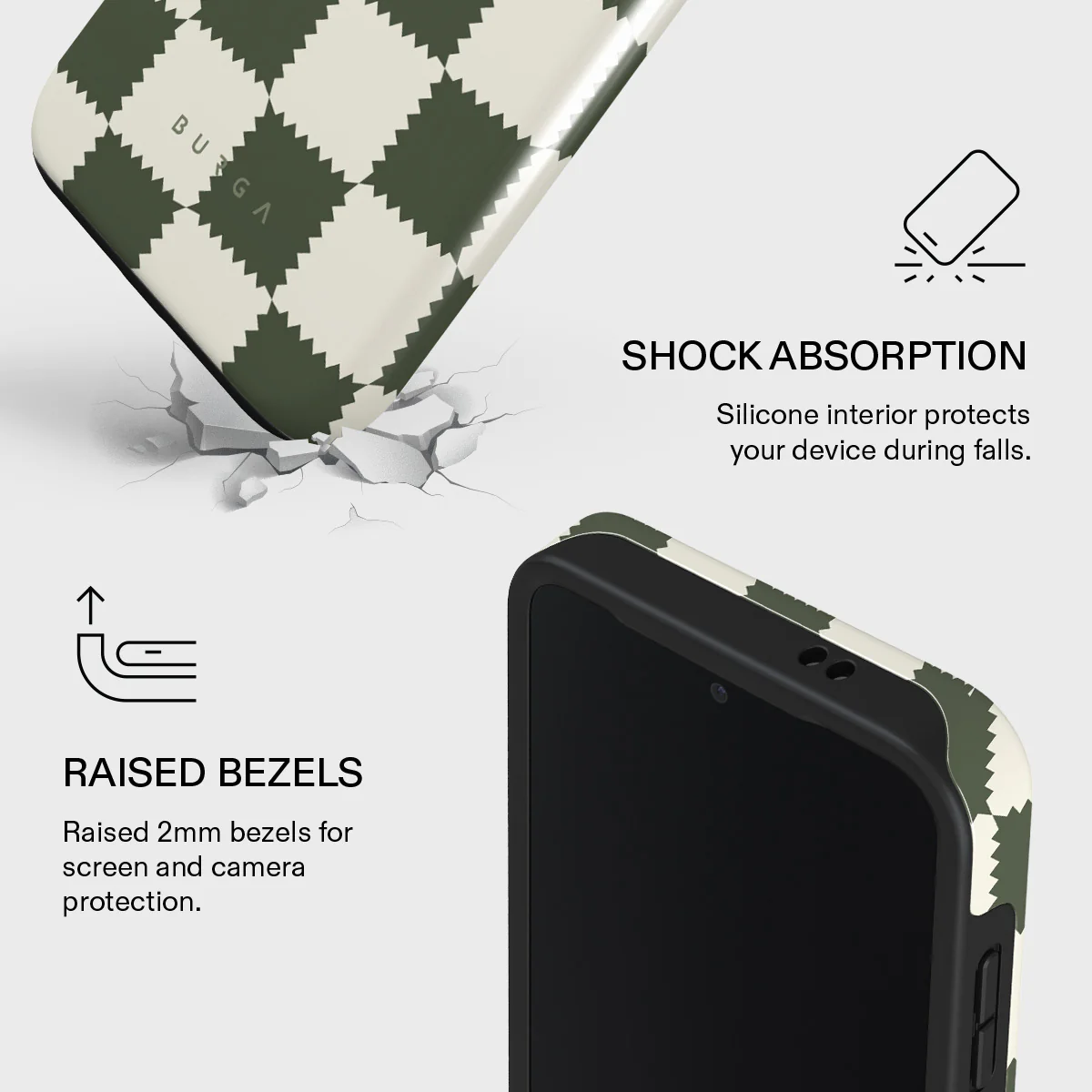 Retro Grid - Samsung Galaxy S24 FE Case - Image 4