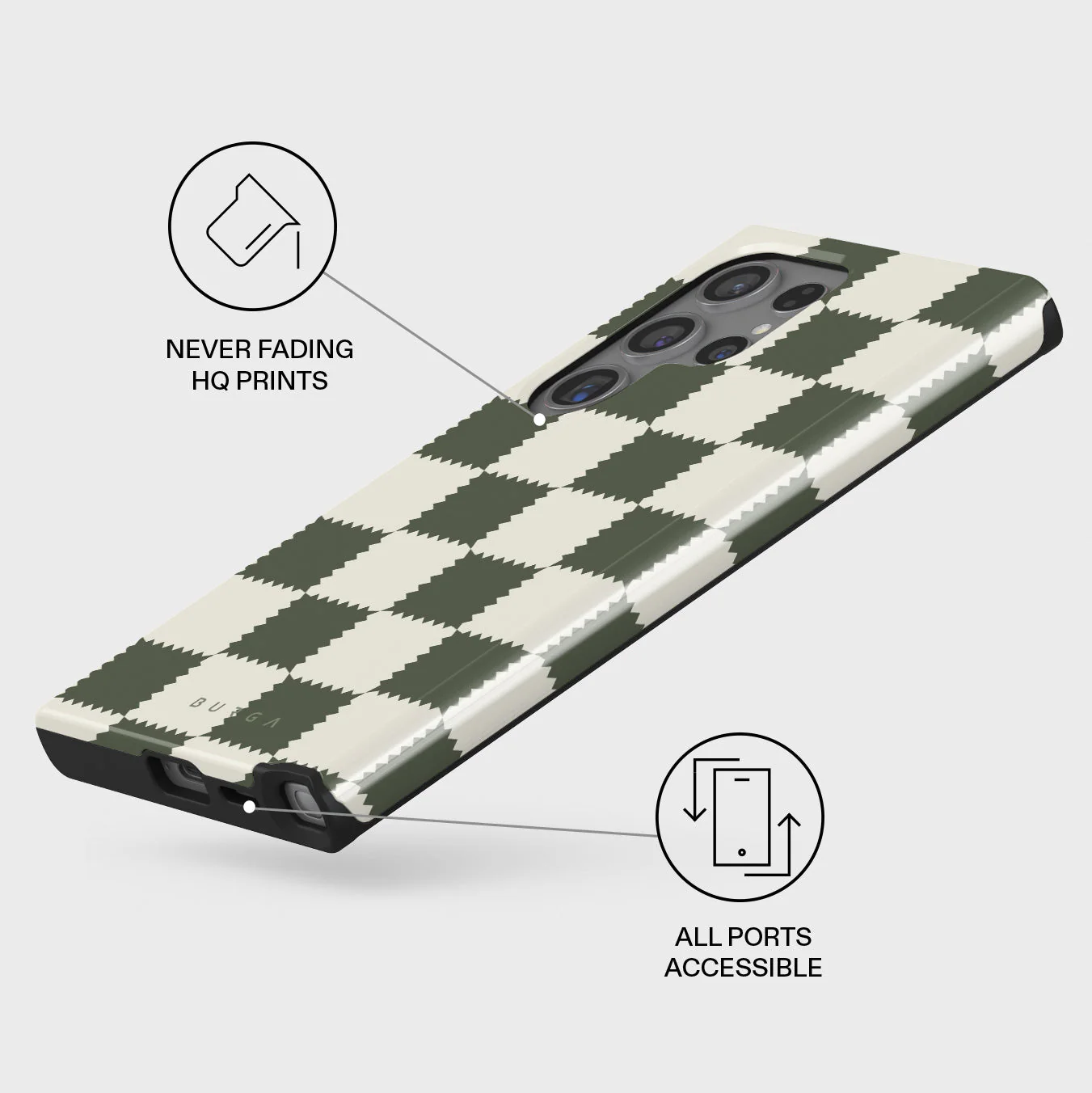 Retro Grid - Samsung Galaxy S24 Ultra Case - Image 3