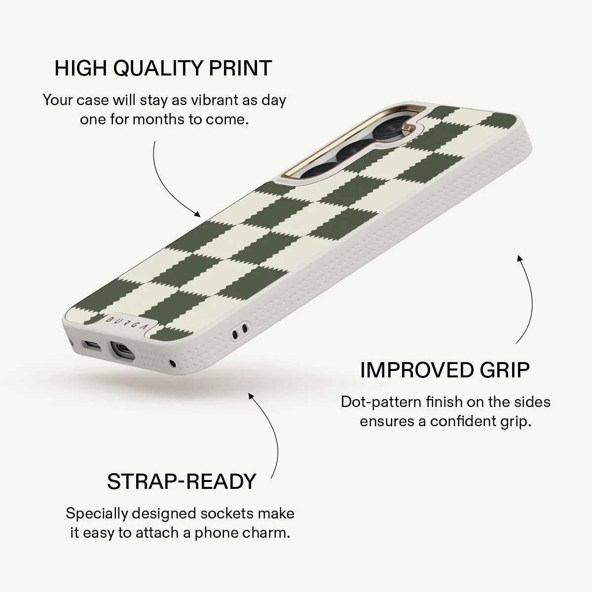 Retro Grid - Samsung Galaxy S25 Case - Image 23