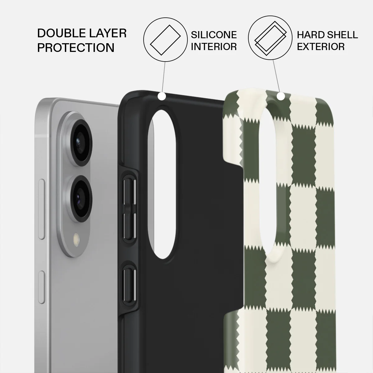 Retro Grid - Samsung Galaxy S25 Edge Case - Image 2