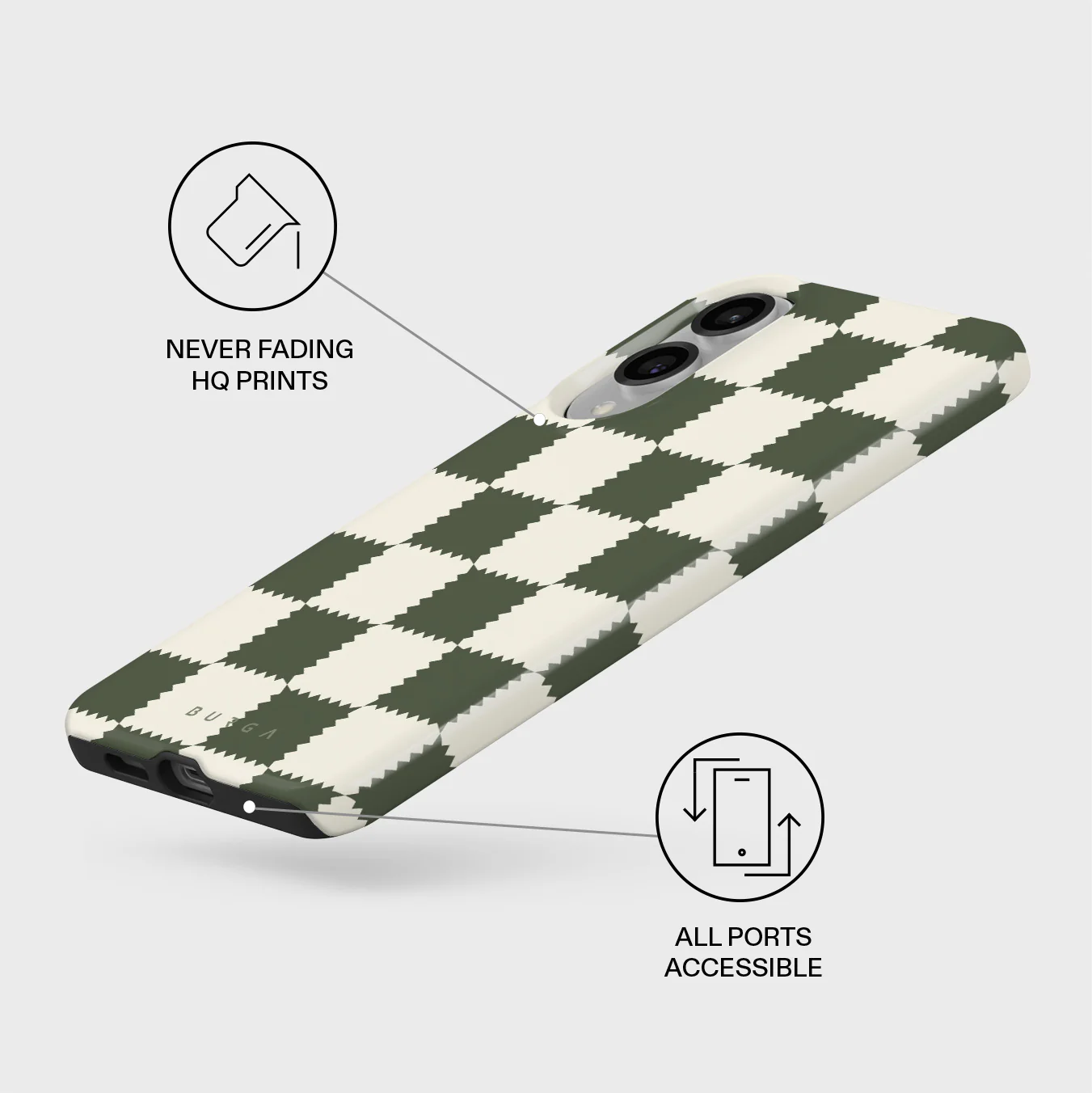 Retro Grid - Samsung Galaxy S25 Edge Case - Image 3
