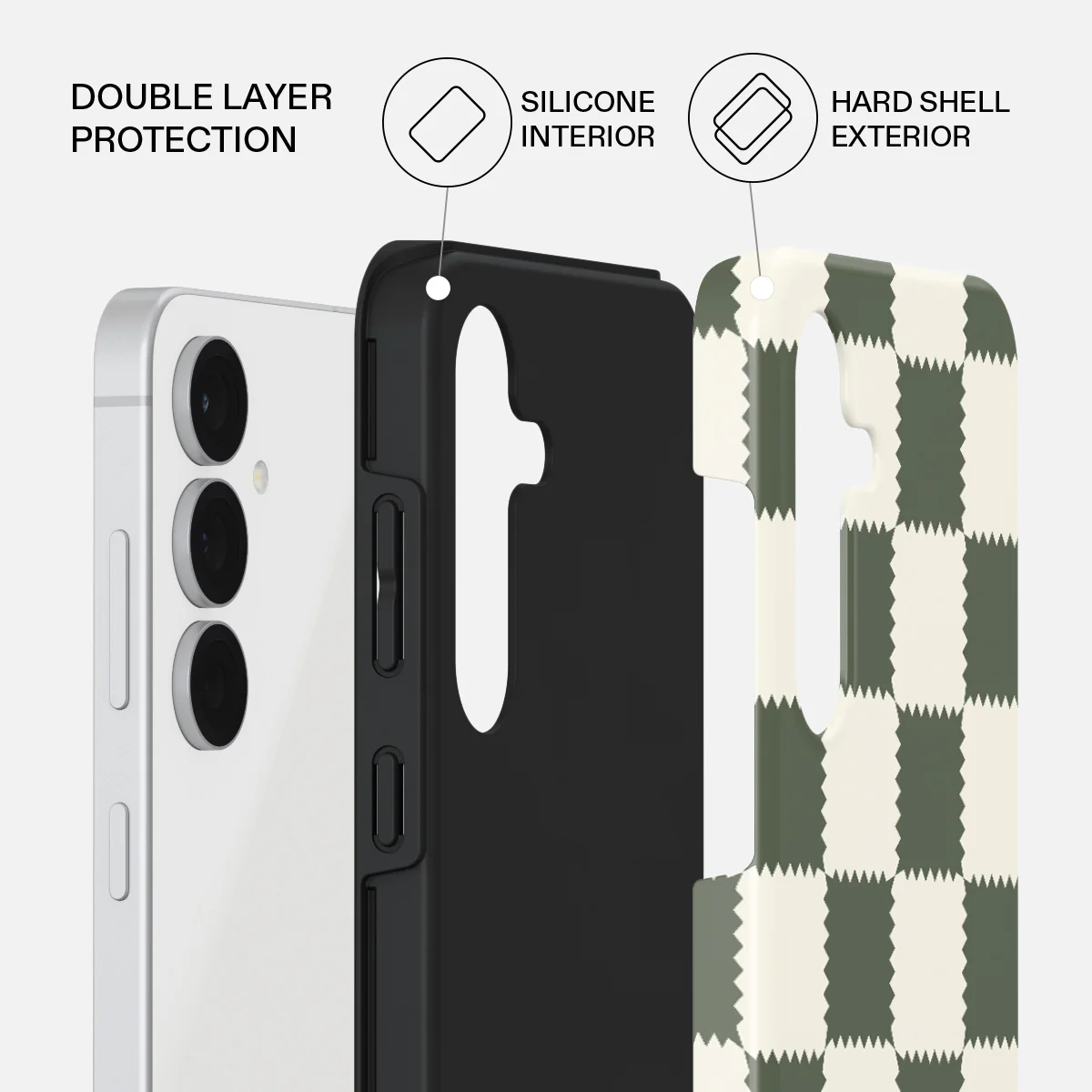 Retro Grid - Samsung Galaxy S25 FE Case - Image 2