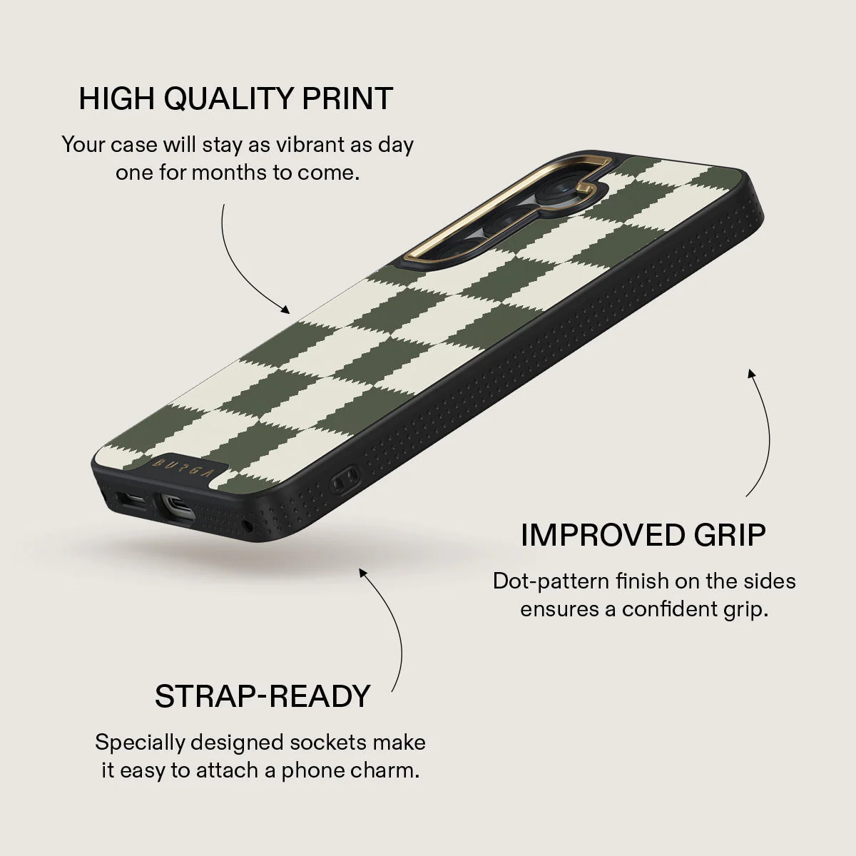Retro Grid - Samsung Galaxy S25 Plus Case - Image 9