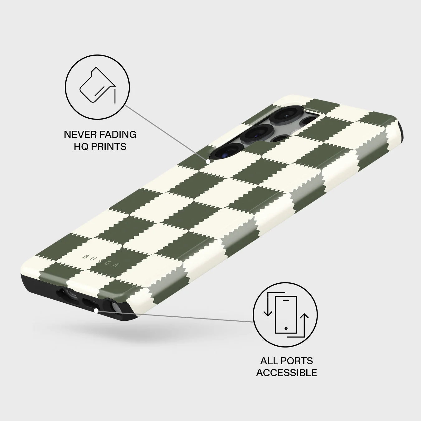 Retro Grid - Samsung Galaxy S25 Ultra Case - Image 3