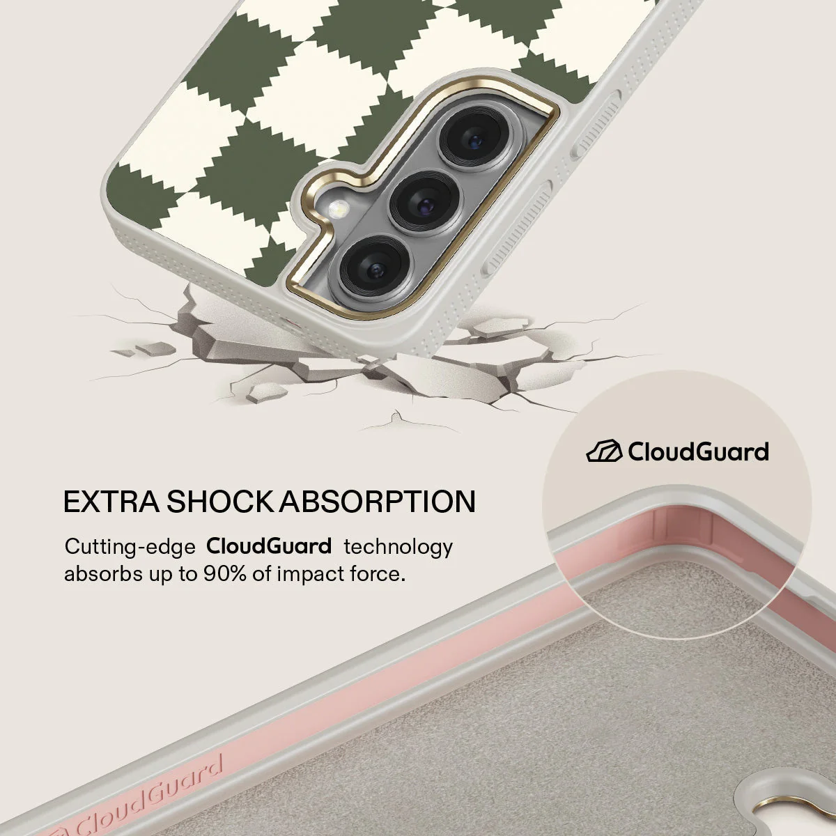 Retro Grid - Samsung Galaxy S26 Case - Image 28