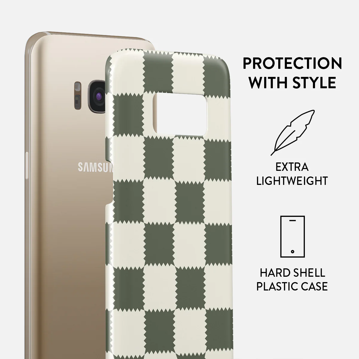 Retro Grid - Samsung Galaxy S8 Case - Image 2