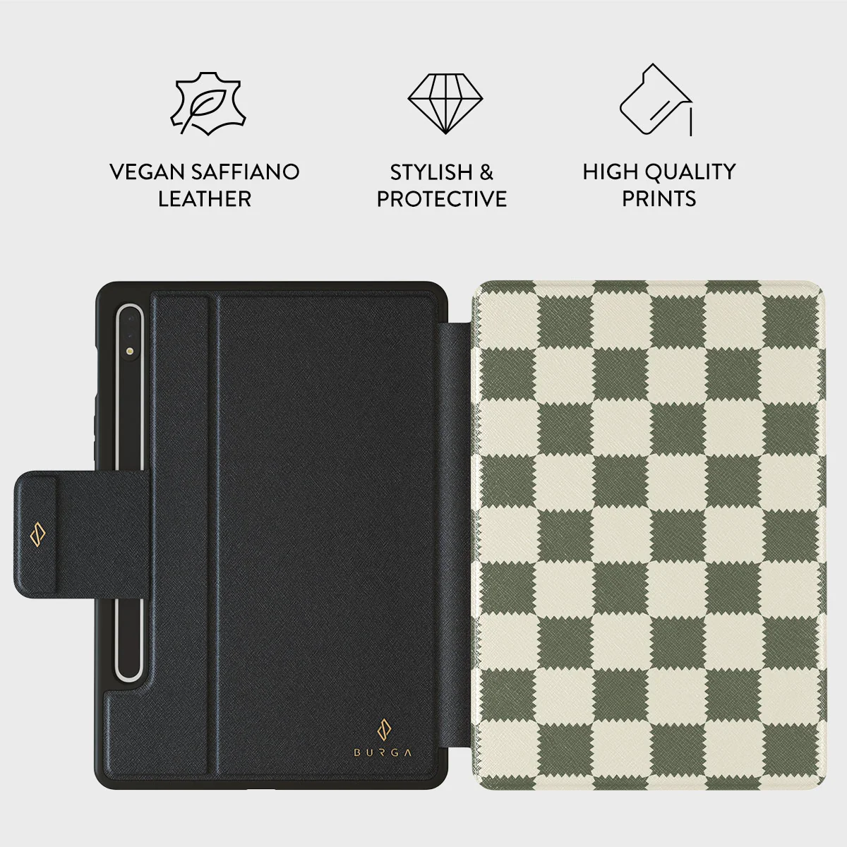 Retro Grid - Samsung Galaxy Tab S8+/S7+/S7 FE Case - Image 2