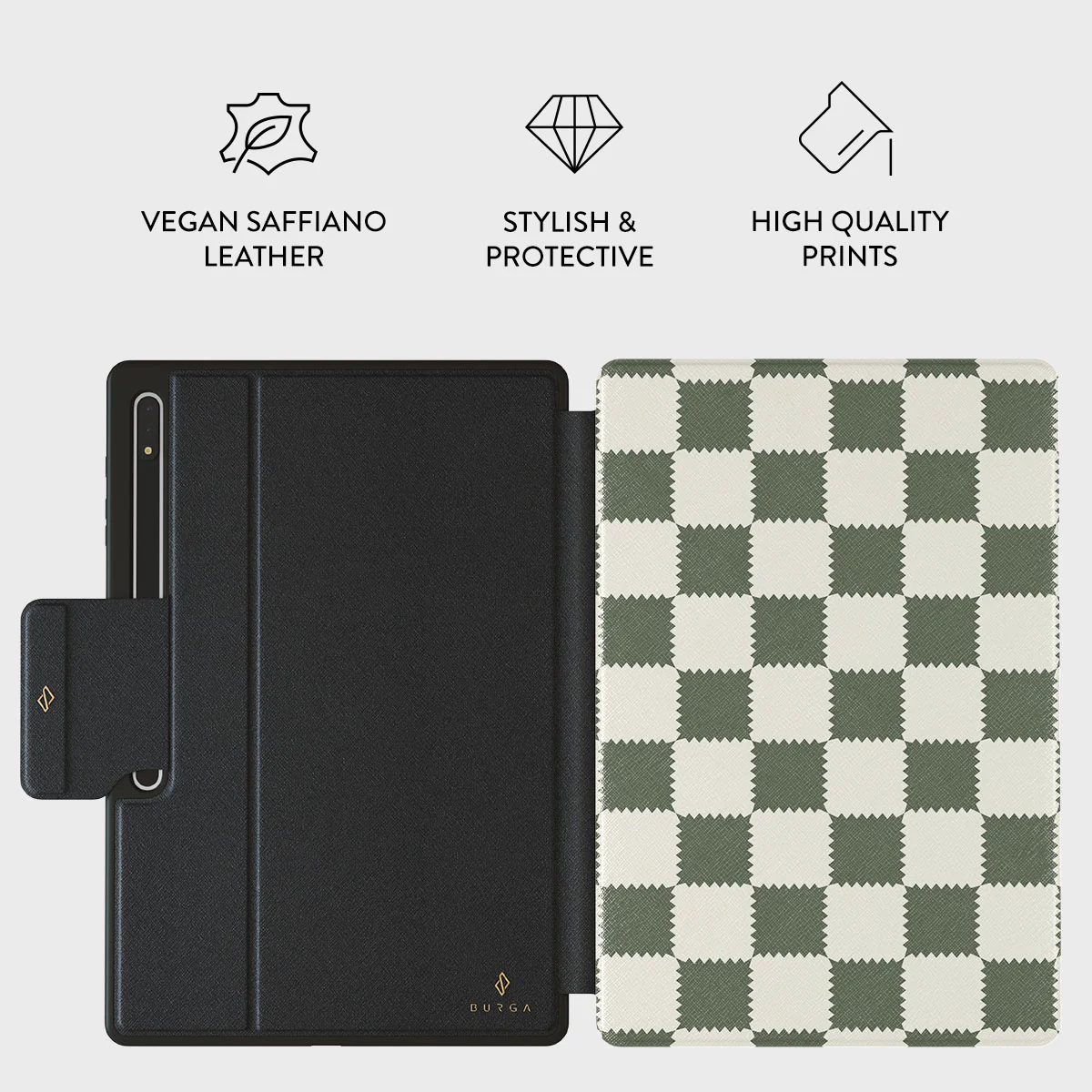 Retro Grid - Samsung Galaxy Tab S8 Ultra Case - Image 2