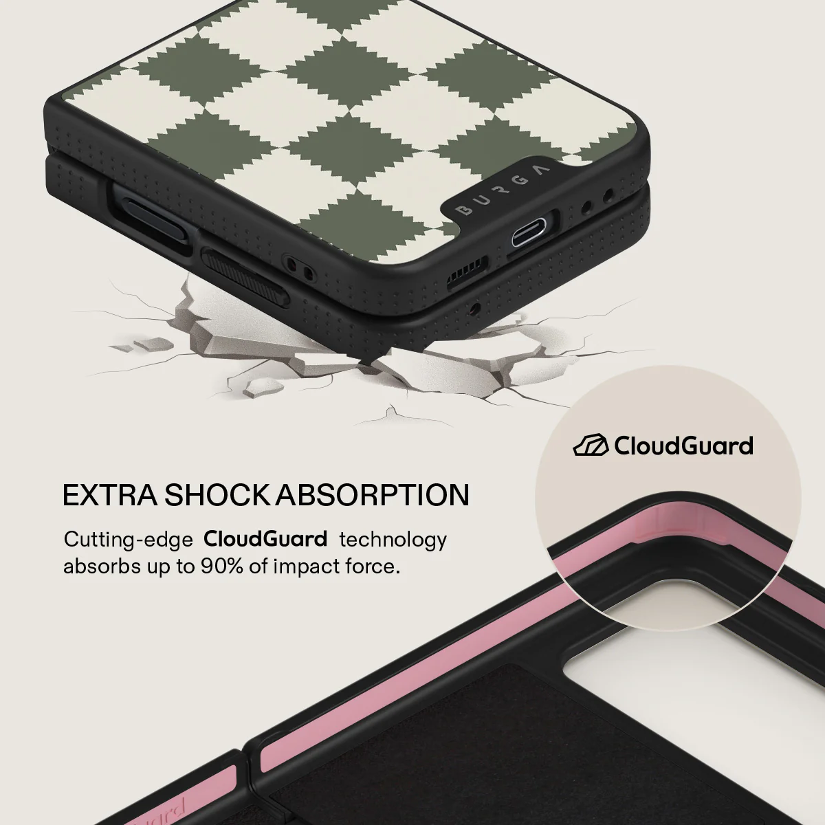 Retro Grid - Samsung Galaxy Z Flip 4 Case - Image 22