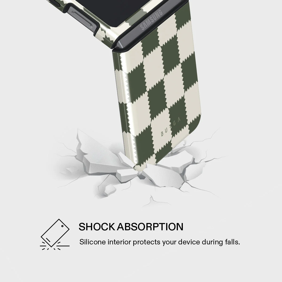 Retro Grid - Samsung Galaxy Z Flip 5 Case - Image 4