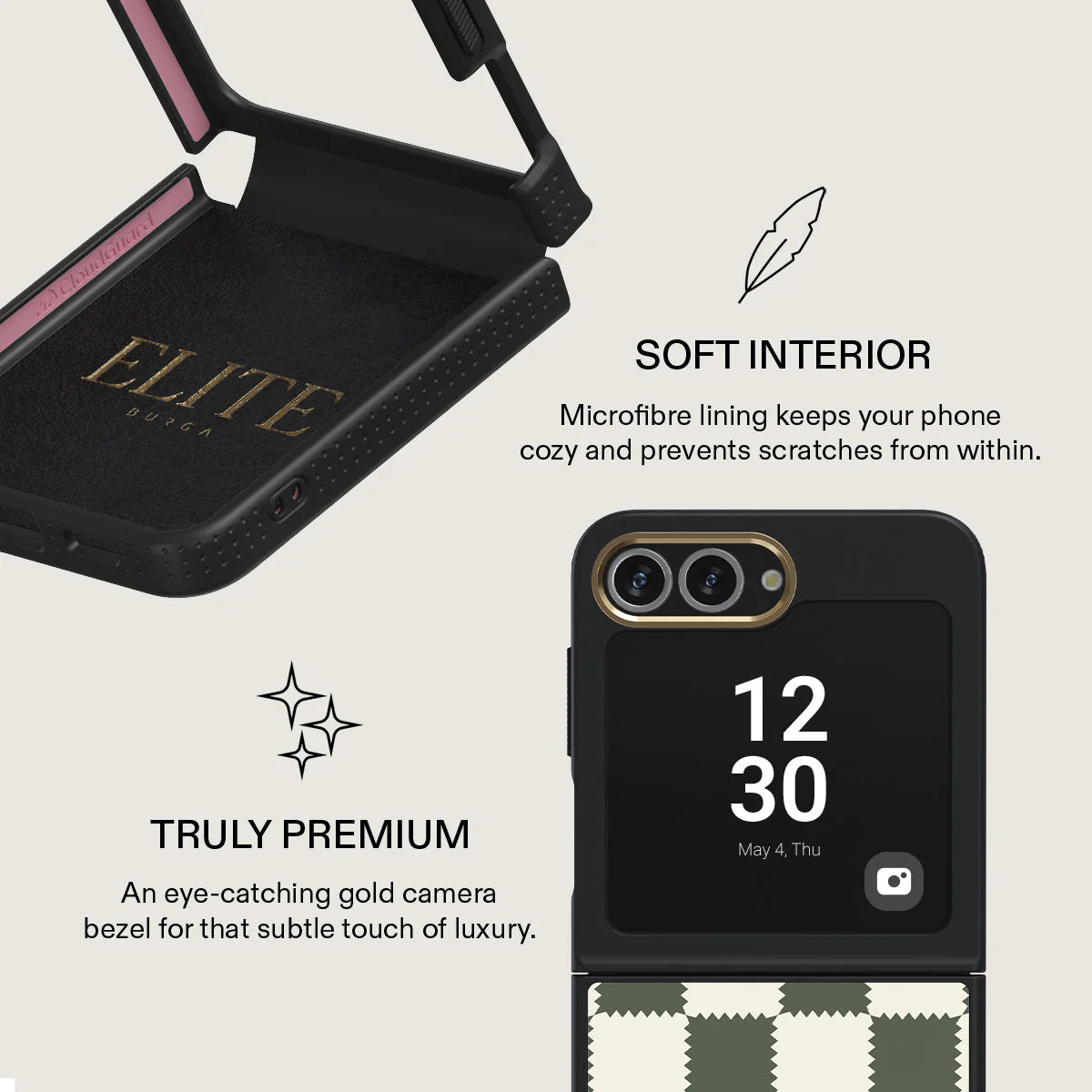 Retro Grid - Samsung Galaxy Z Flip 6 Case - Image 11
