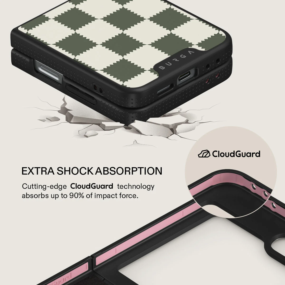 Retro Grid - Samsung Galaxy Z Flip 6 Case - Image 15