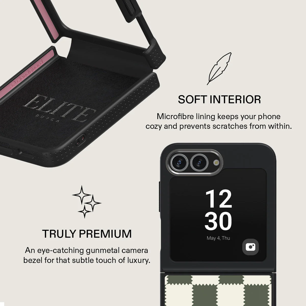 Retro Grid - Samsung Galaxy Z Flip 6 Case - Image 18
