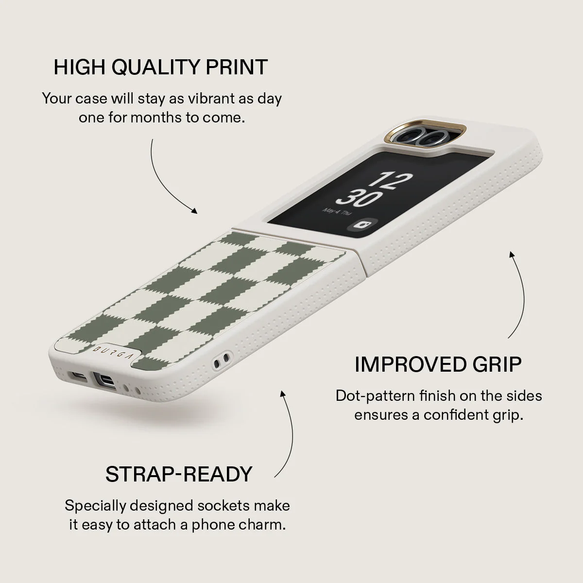 Retro Grid - Samsung Galaxy Z Flip 6 Case - Image 24