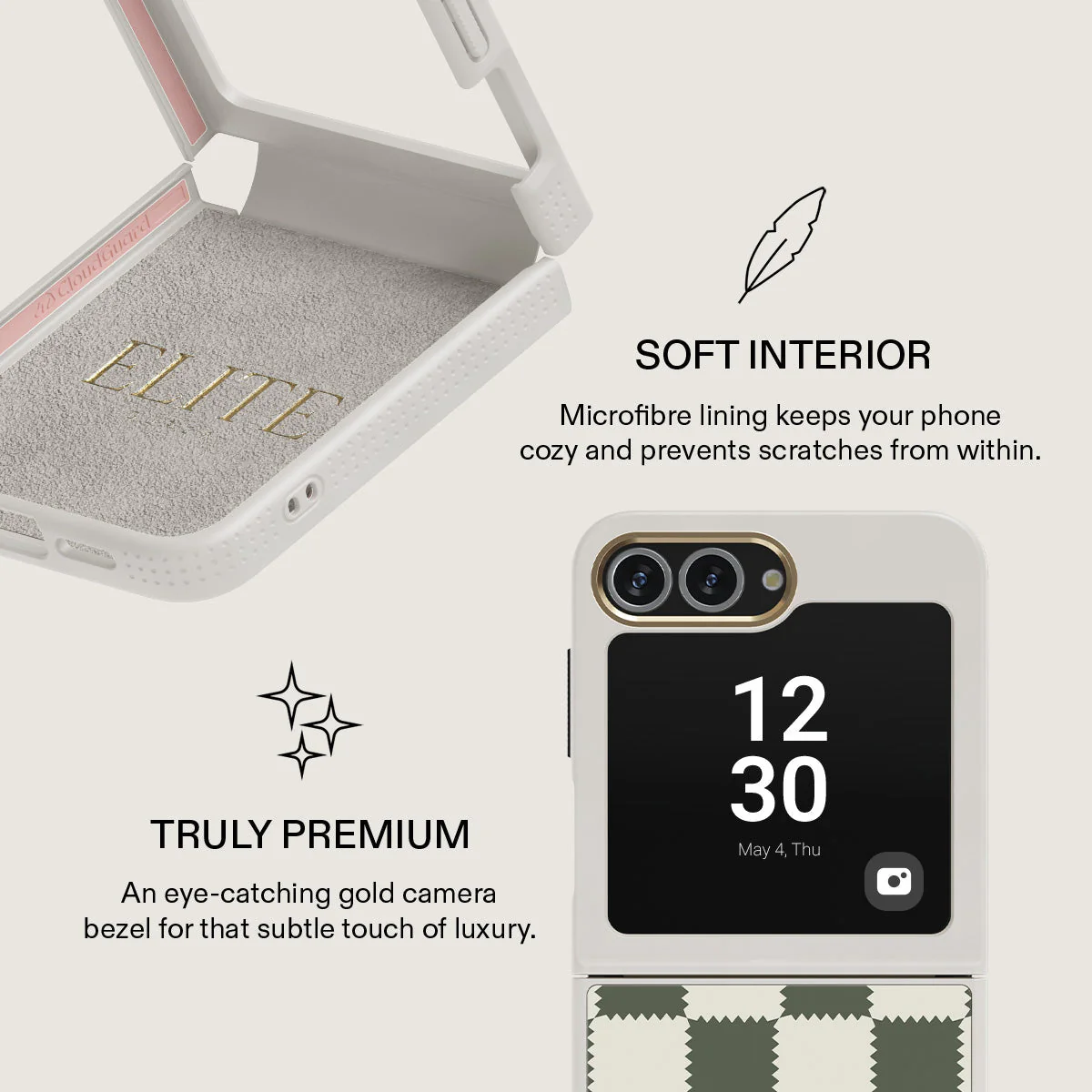 Retro Grid - Samsung Galaxy Z Flip 6 Case - Image 25