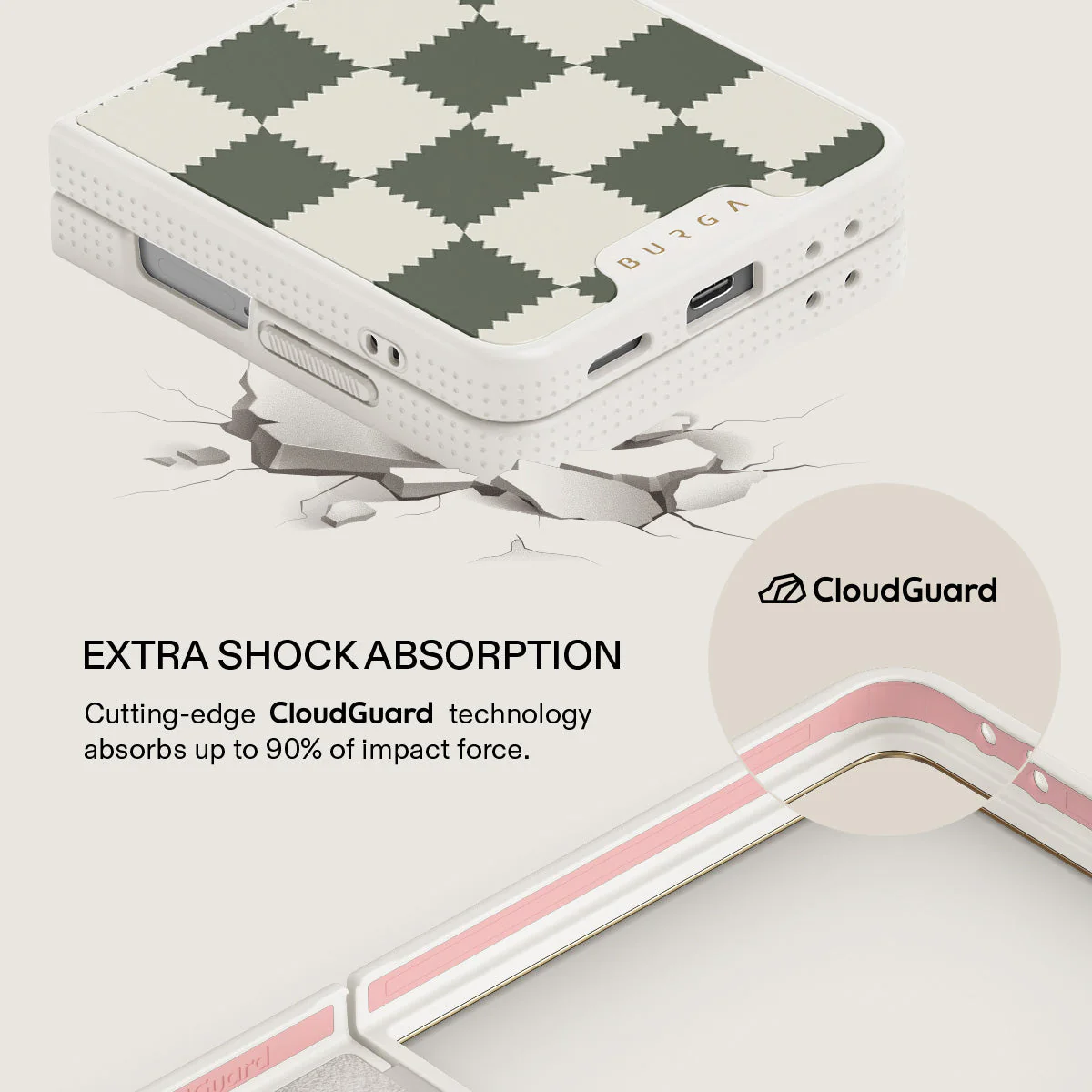 Retro Grid - Samsung Galaxy Z Flip 7 Case - Image 21