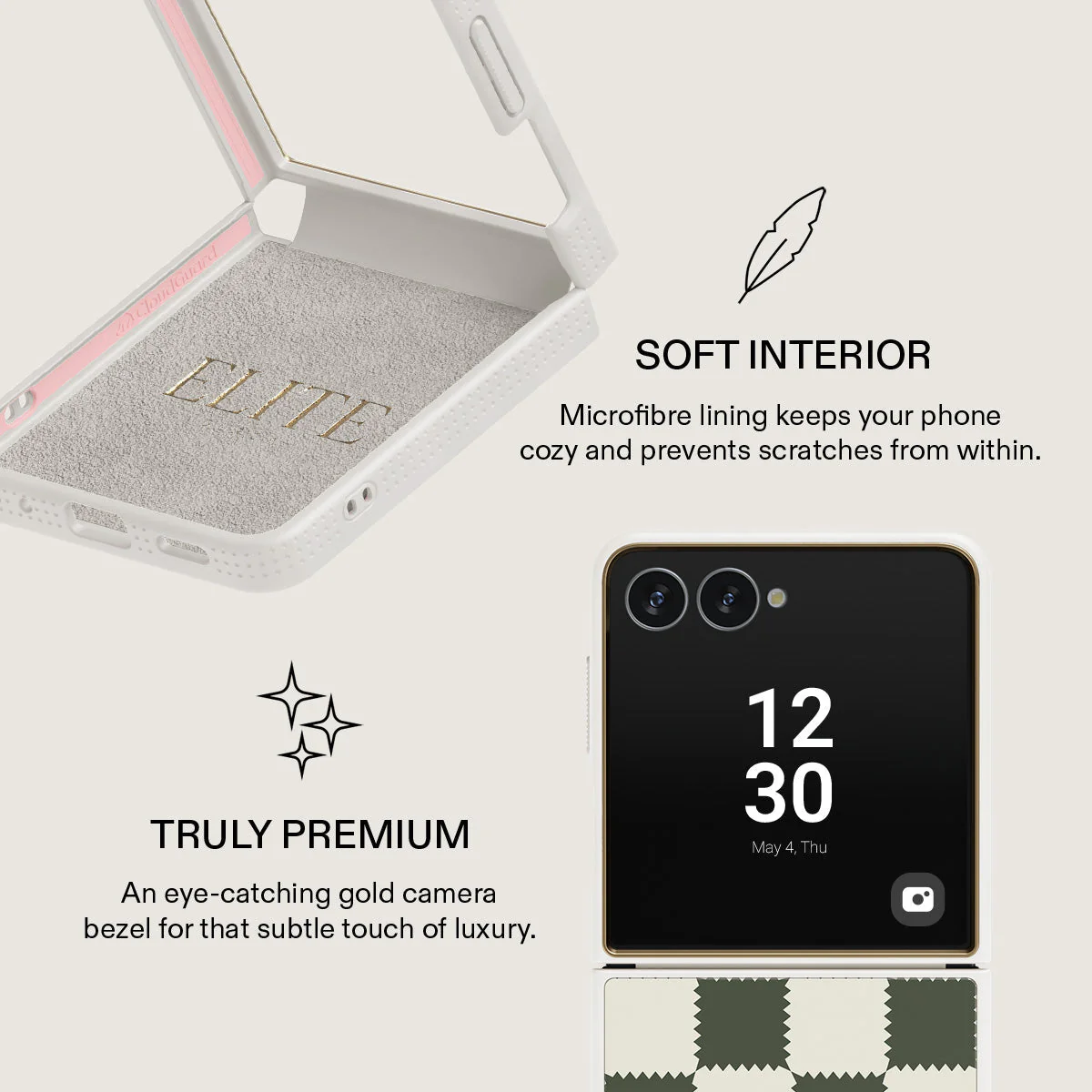 Retro Grid - Samsung Galaxy Z Flip 7 Case - Image 24