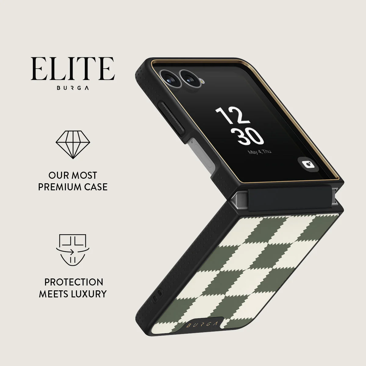 Retro Grid - Samsung Galaxy Z Flip 7 Case - Image 6