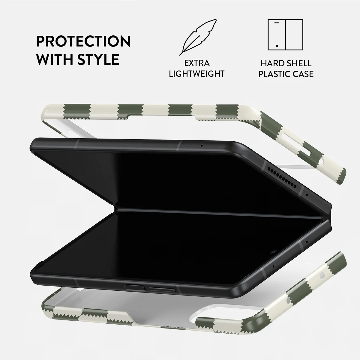Retro Grid - Samsung Galaxy Z Fold 3 Case - Image 2