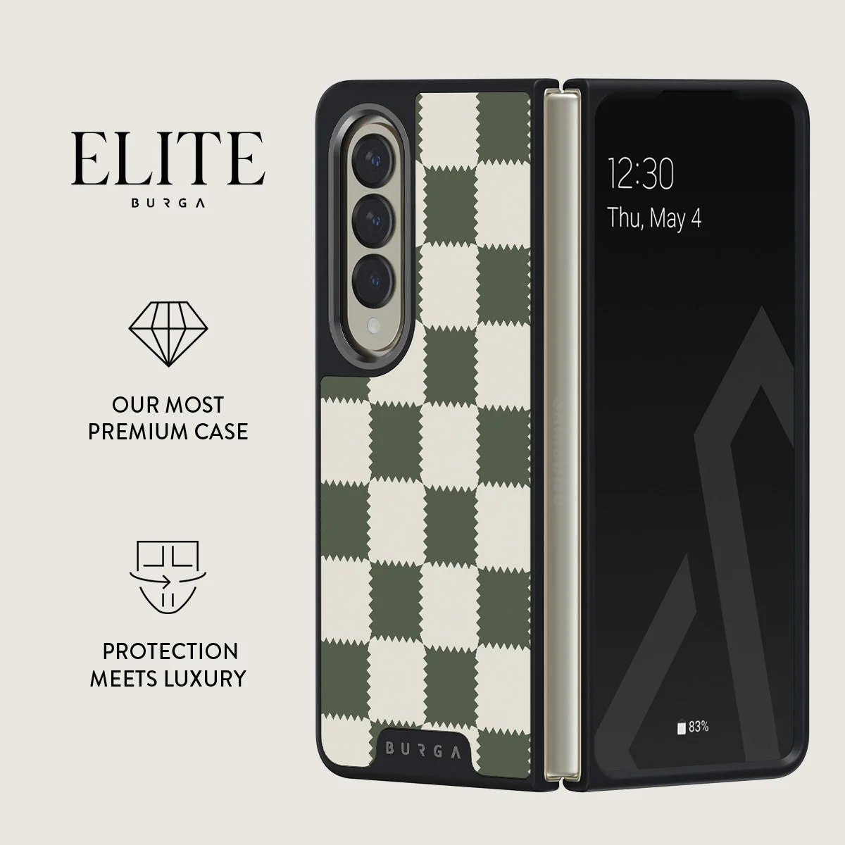 Retro Grid - Samsung Galaxy Z Fold 4 Case - Image 14