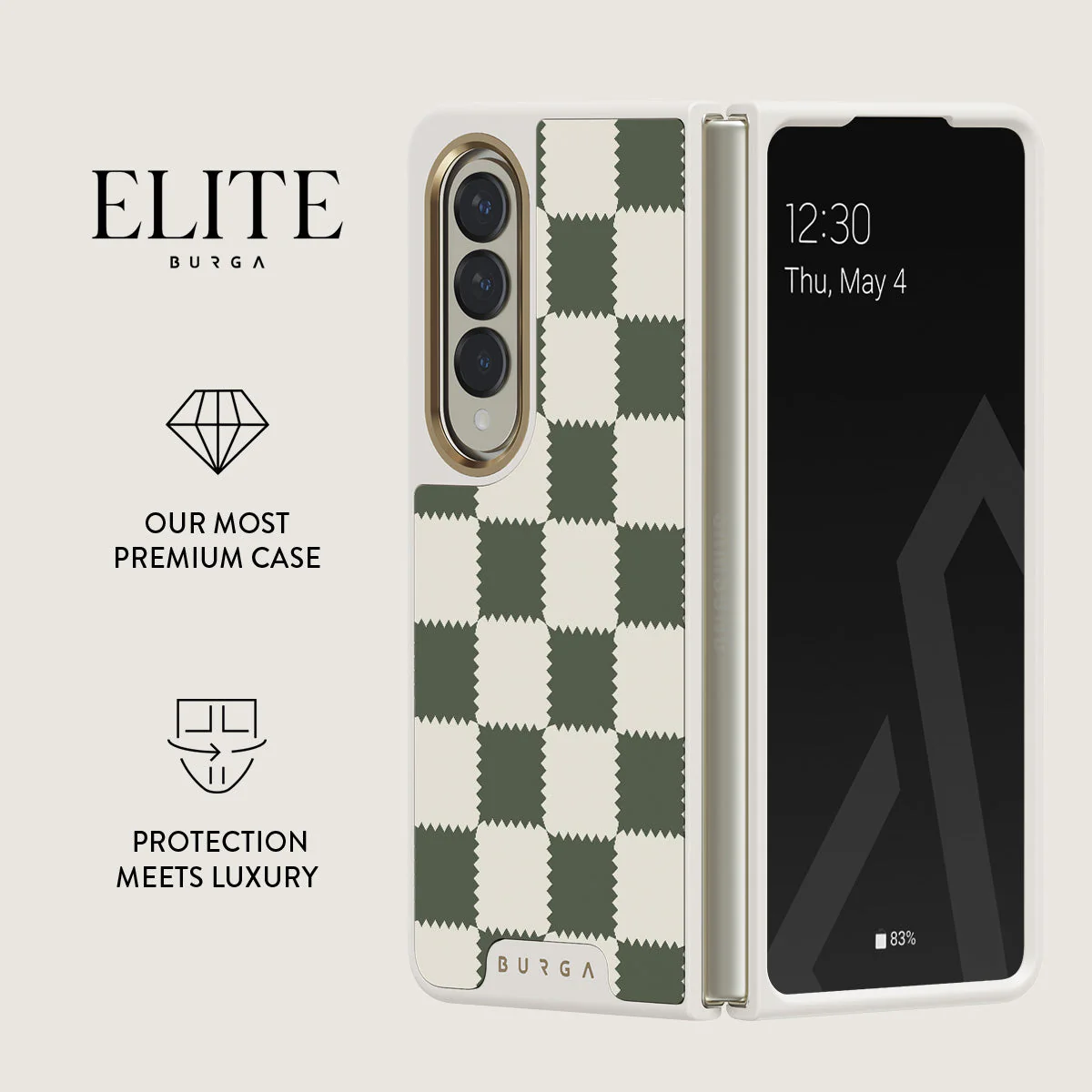 Retro Grid - Samsung Galaxy Z Fold 4 Case - Image 21