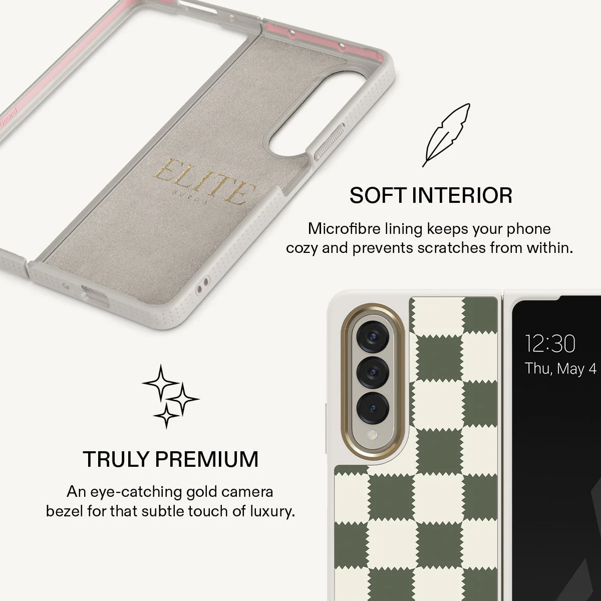Retro Grid - Samsung Galaxy Z Fold 4 Case - Image 25