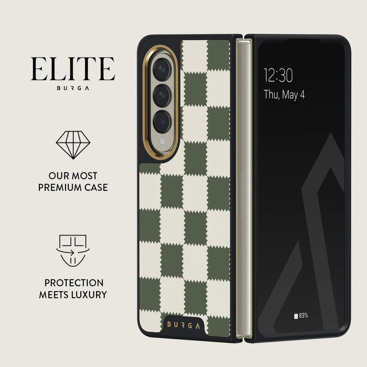 Retro Grid - Samsung Galaxy Z Fold 4 Case - Image 7