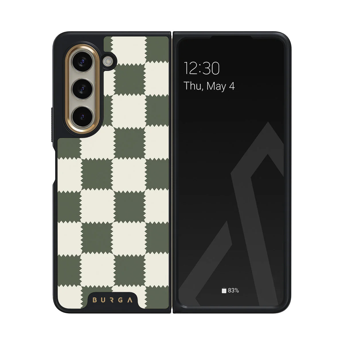 Retro Grid - Samsung Galaxy Z Fold 5 Case