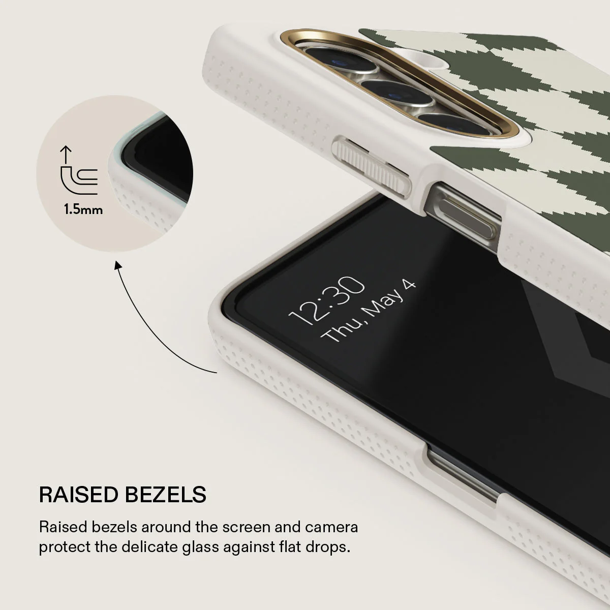 Retro Grid - Samsung Galaxy Z Fold 5 Case - Image 18