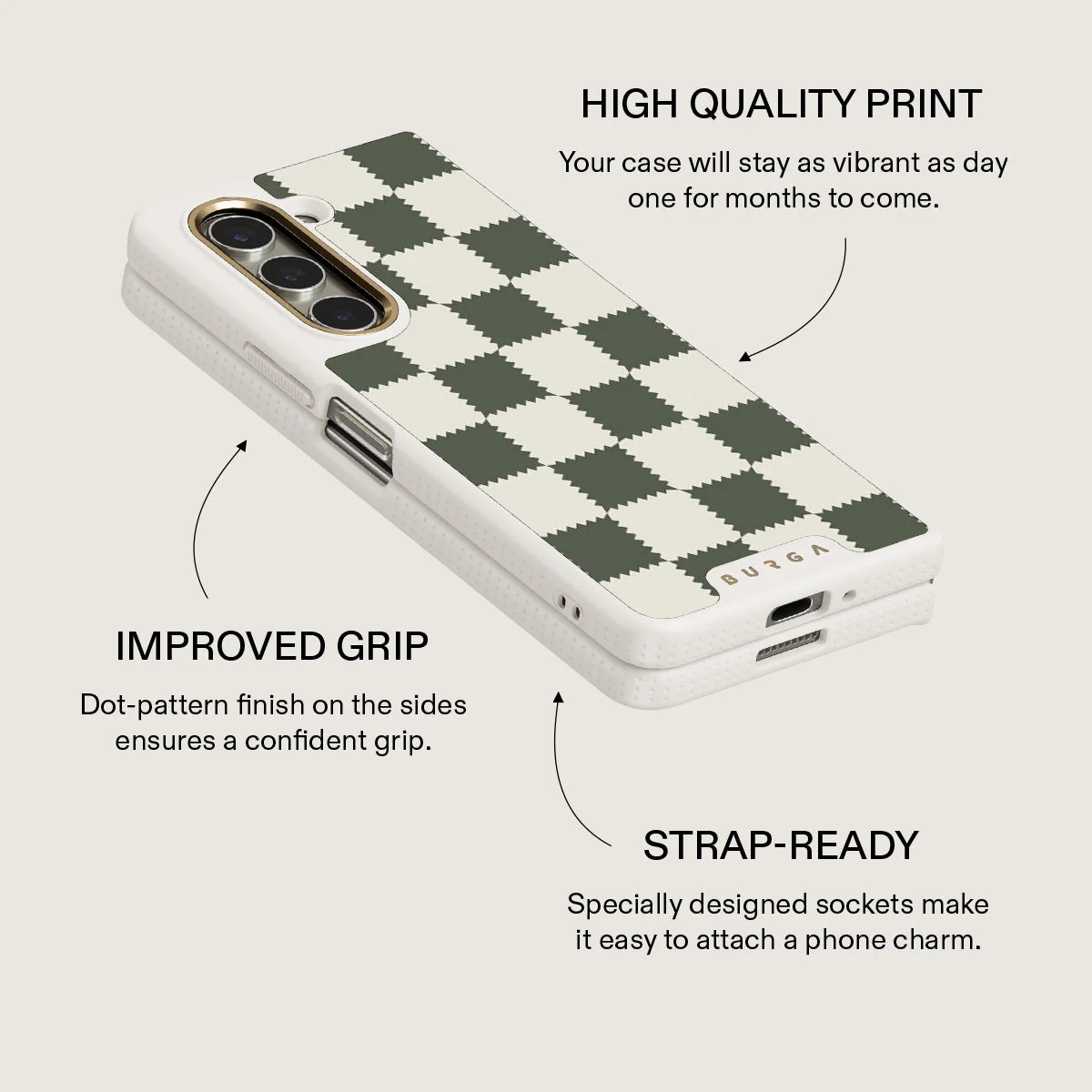Retro Grid - Samsung Galaxy Z Fold 5 Case - Image 19