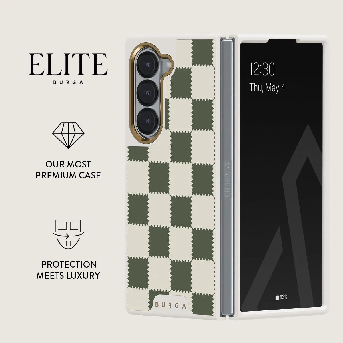 Retro Grid - Samsung Galaxy Z Fold 6 Case - Image 16